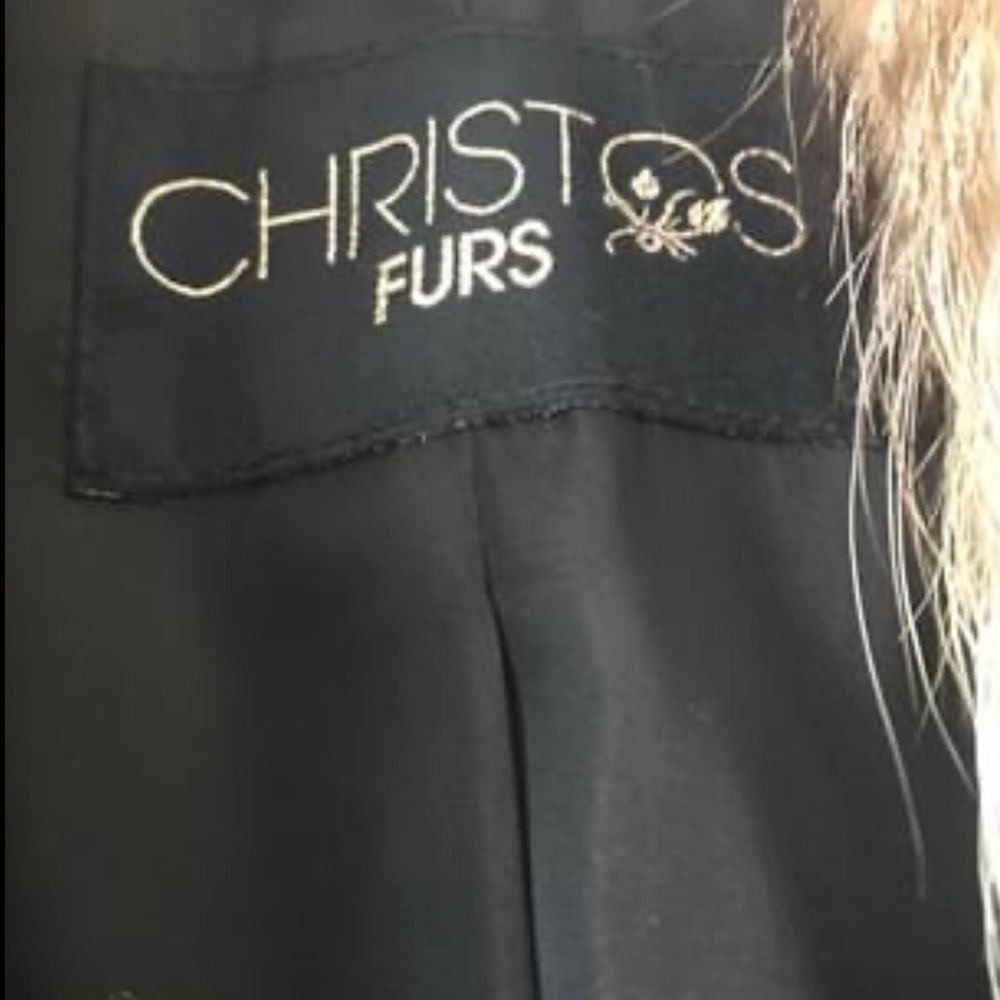 Real fur women coat